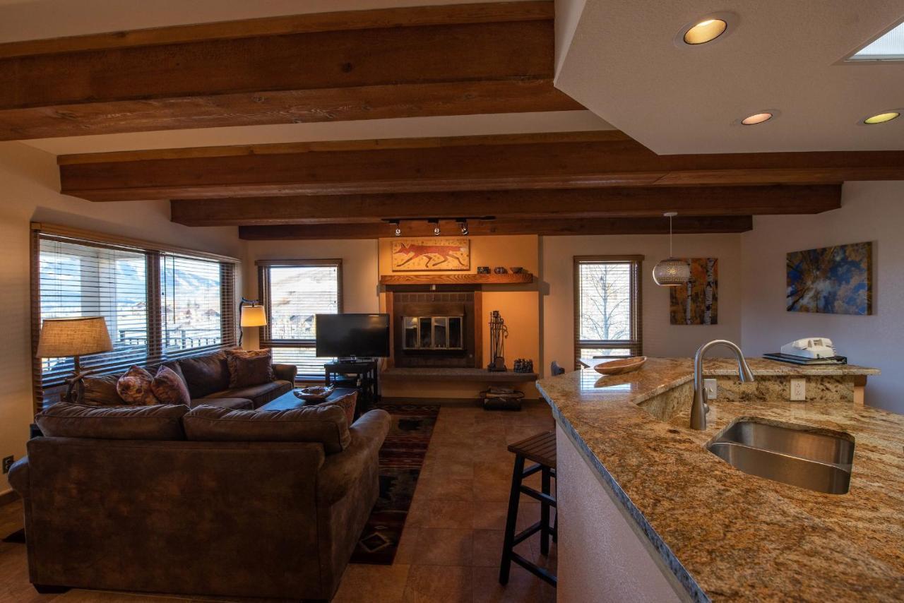 Apartment View Of Red Mountain From 2 Bedroom Crested Butte
