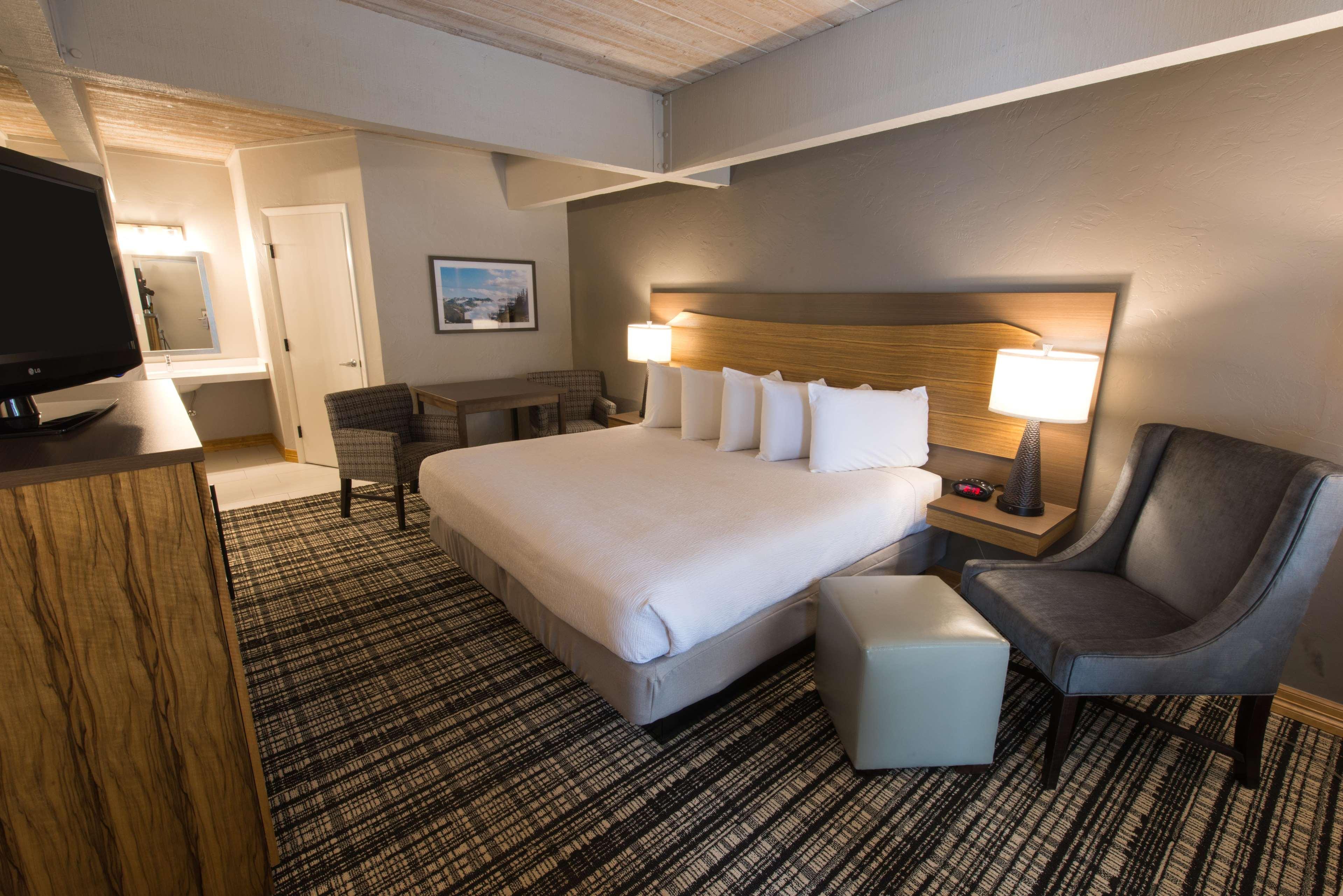 Western Antlers At Hotel