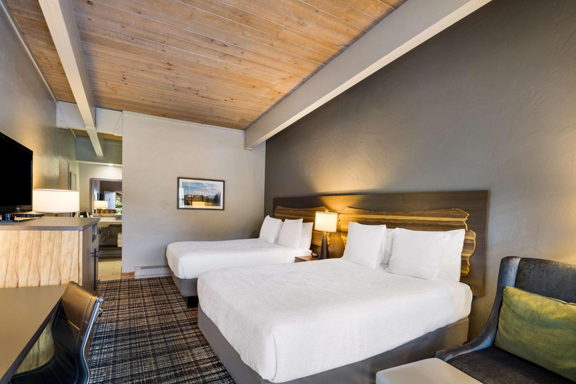 Western Antlers At Hotel