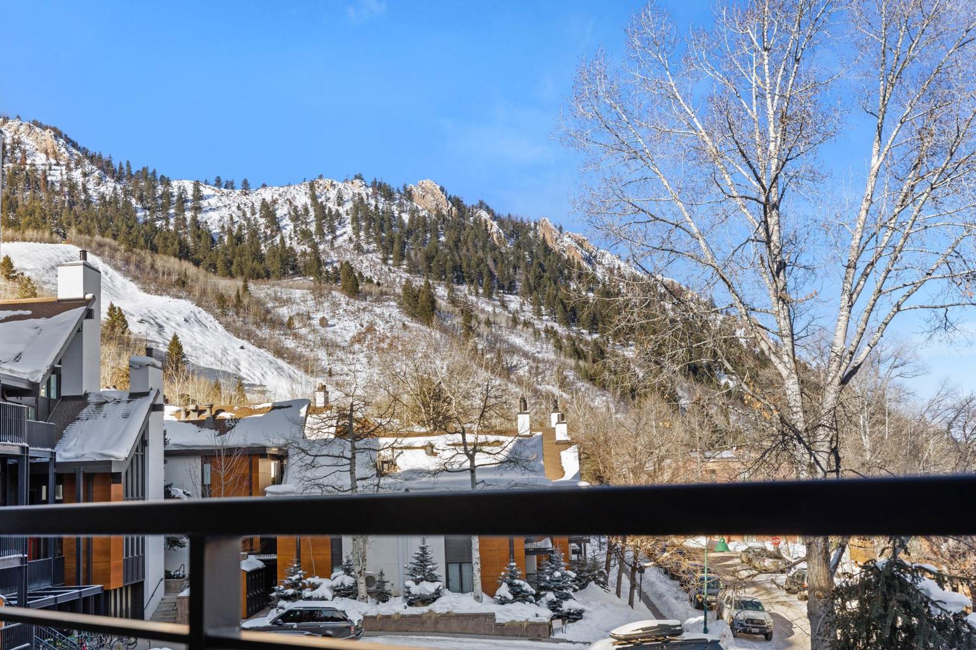 Durant Unit D4, Spacious, Modern With Great Views, Excellent Location 2 Blocks To Slopes * Aspen