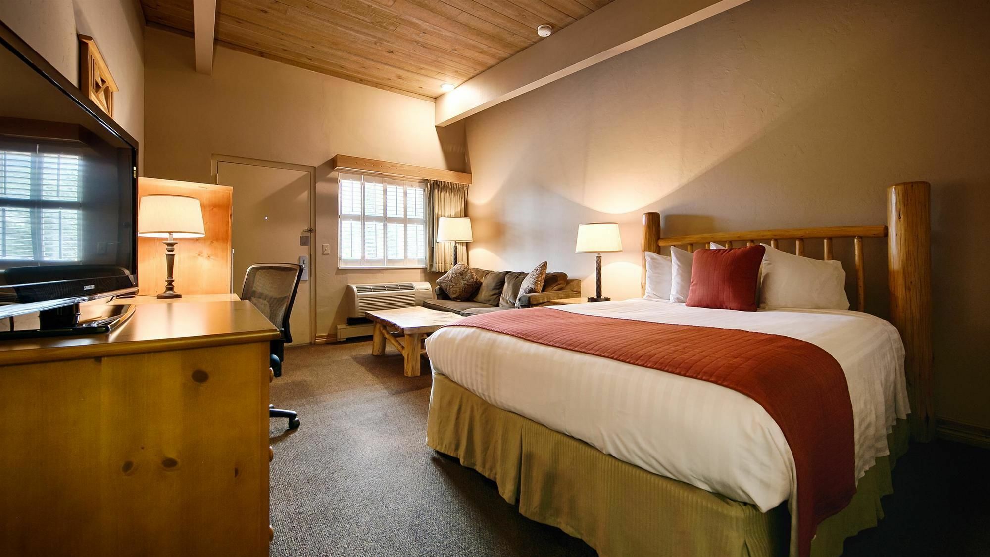 Western Antlers At Hotel